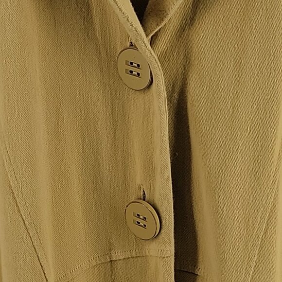 Habitat Button-Front Shirt Dress – Stretch Cotton Blend – Excellent Condition - Picture 4 of 10